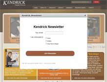 Tablet Screenshot of kendrick-amplifiers.com
